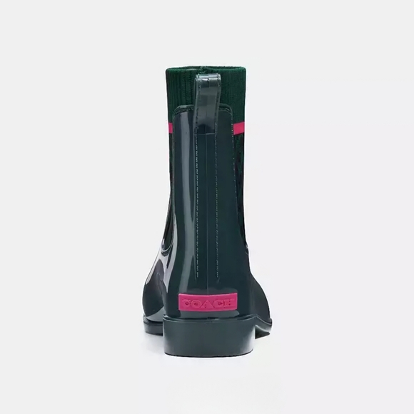 New Coach Women's Rain Bootie Size 7 US. Never worn. - Picture 3 of 7